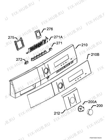 Схема №5 AT86596IH3 с изображением Микромодуль для сушилки Aeg 973916097465041